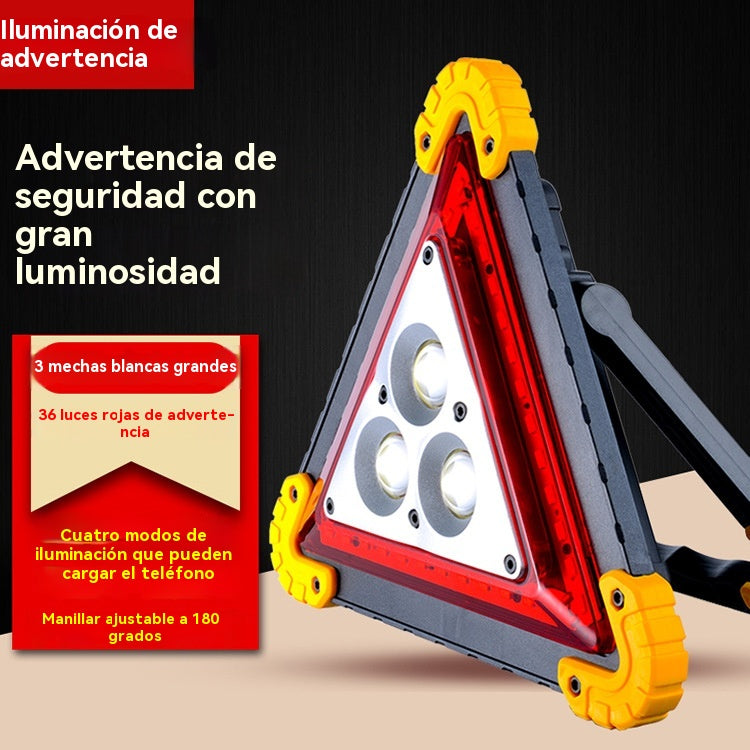 🔥Nuevo para 2026🔥 Luz de emergencia con trípode de advertencia multifuncional para automóvil