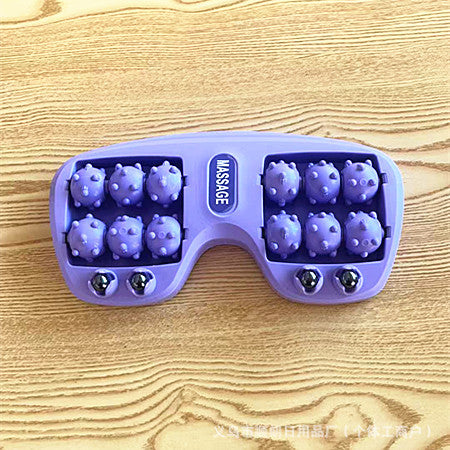 🔥Nový produkt💜Prenosný masážny prístroj na nohy s dvoma valčekmi