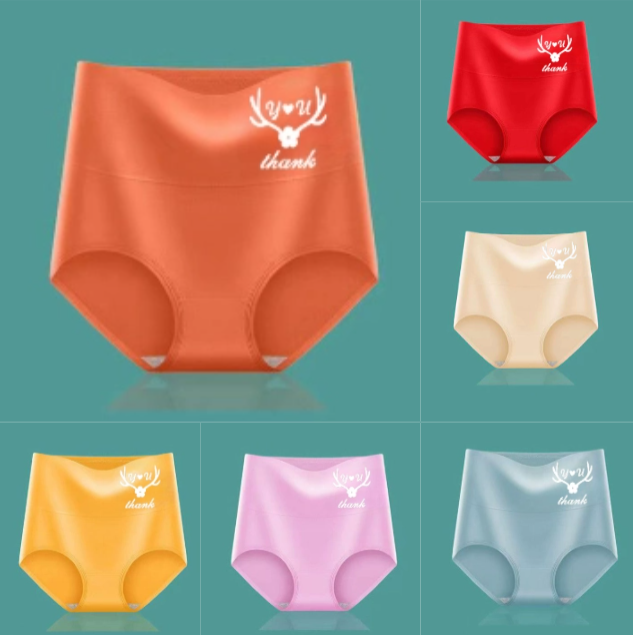 💖【6-delni komplet】Dvigovalnik zadnjice z visokim pasom iz visokokakovostnega bombaža✨️ (45-95 kg)