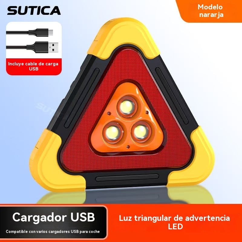🔥Nuevo producto 2026🔥 Triángulo de emergencia solar tres en uno