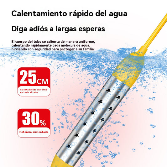 🔥Rýchloohrievacia ohrievacia tyč | Nerezová oceľ s ochranou proti obareniu | Prenosná rýchlovarná kanvica s automatickým vypnutím💧