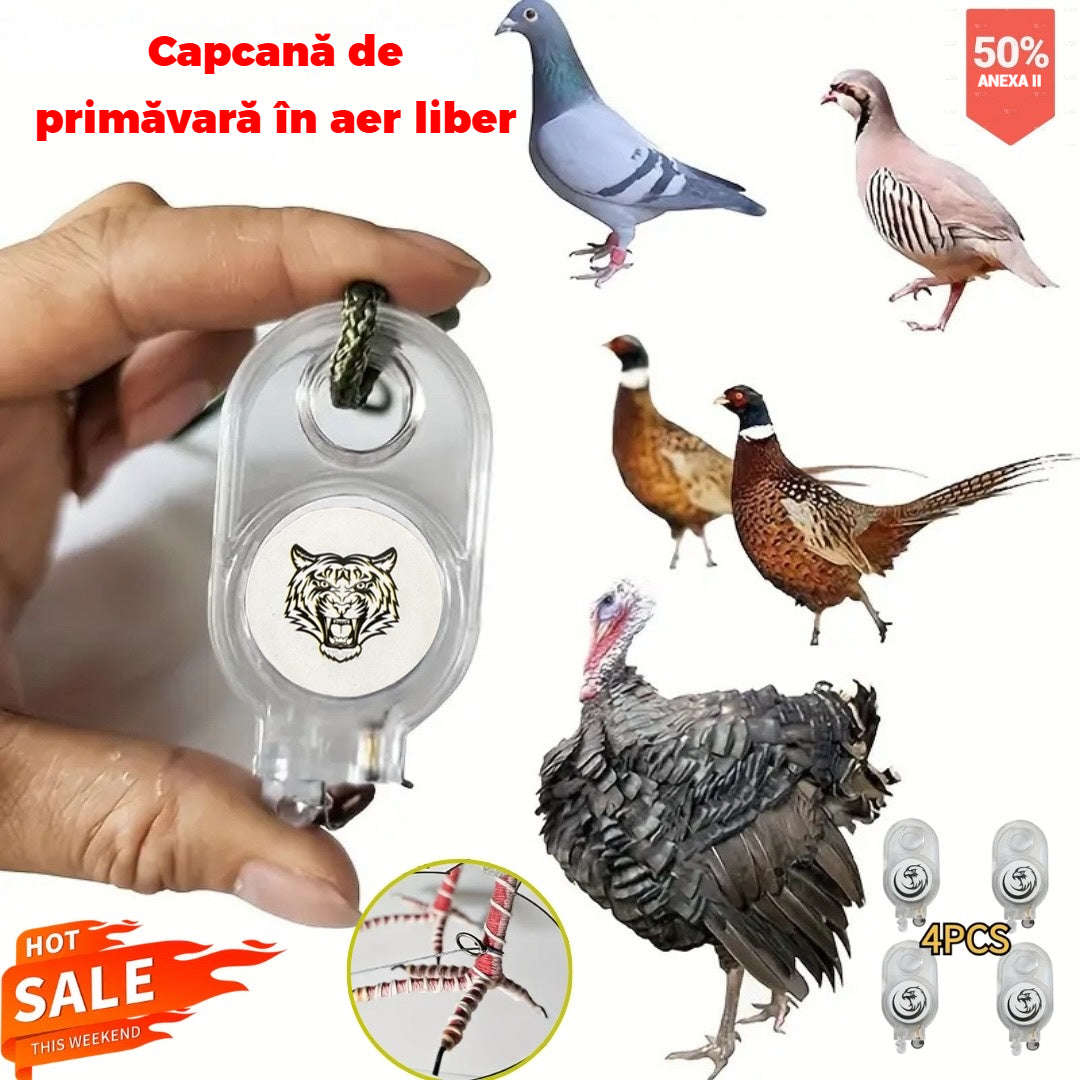 🐓🐦【Cumpărați 4 și primiți 4 gratuit】🔥4/8 outdoor spring traps, high sensitivity automatic locking trap