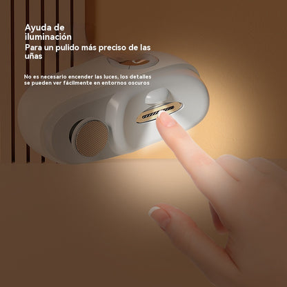 ✂️💅 Lima de uñas eléctrica multifuncional, cortauñas eléctrico con protección antipellizcos