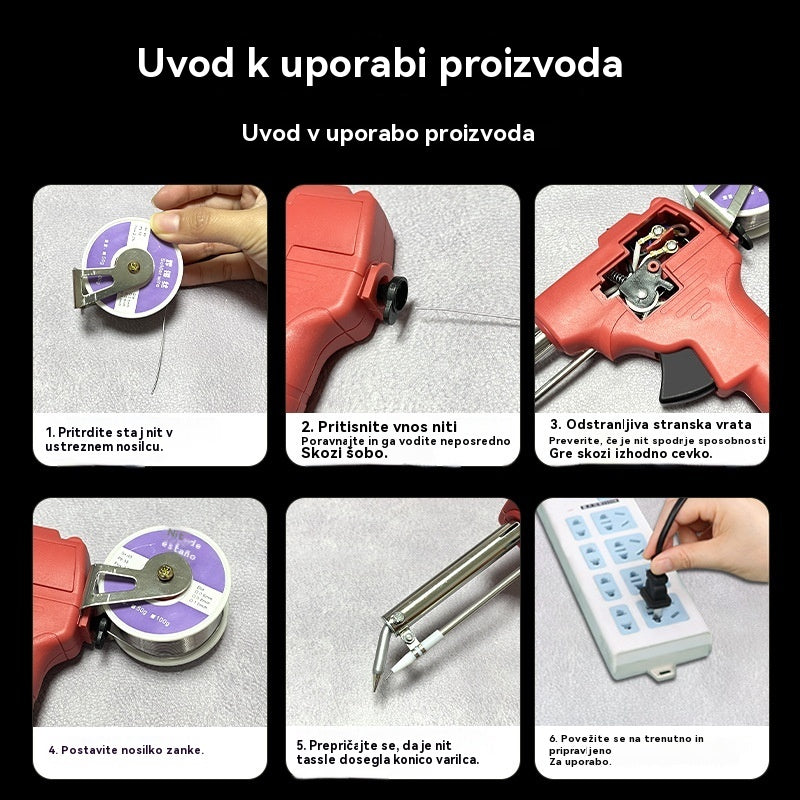 🔥🔥Ročna električna spajkalna pištola, komplet za avtomatsko spajkanje