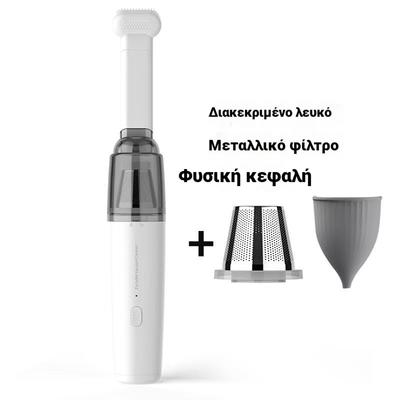 🔥Aspiradora portátil inalámbrica multifuncional para coche, de alta potencia y doble uso💨