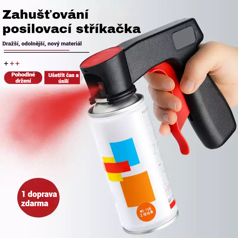 👨‍🔧🚗💨Pistola pulverizadora de mano, Mango auxiliar para pulverizar pintura, Pistola pulverizadora de mano con manivela para paredes de coche, Pulverizador autocebante
