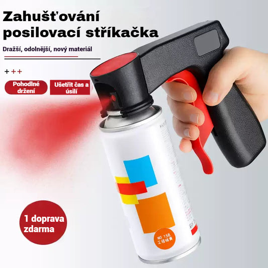 👨‍🔧🚗💨Pistola pulverizadora de mano, Mango auxiliar para pulverizar pintura, Pistola pulverizadora de mano con manivela para paredes de coche, Pulverizador autocebante
