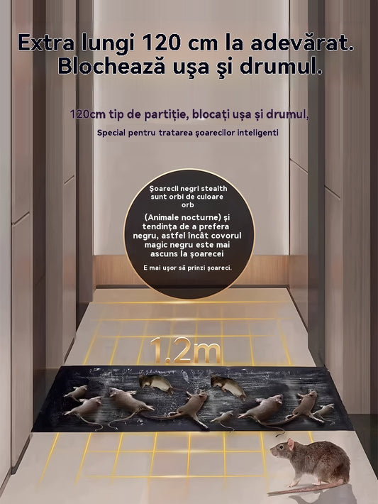 💥💥【5buc】Capcană puternică pentru șoareci, placă adezivă pentru șoareci【120c*27c8】