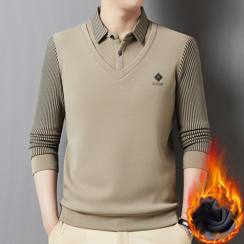 🔥(M-4XL) Top térmico todo en uno de dos piezas de cachemir premium para hombre