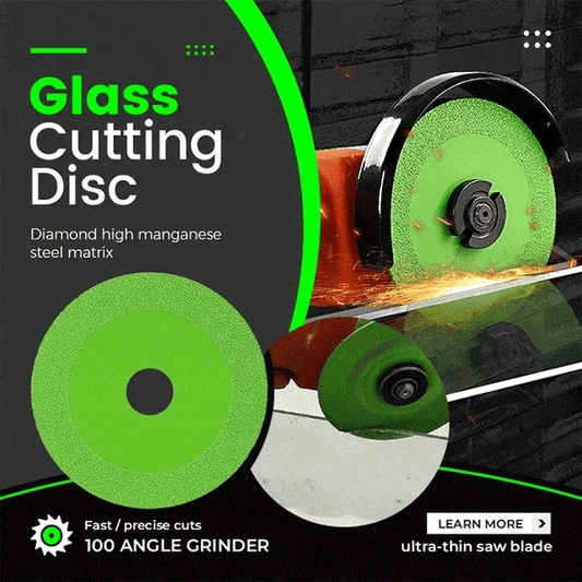🔥🧰【2 Bucăți】Discuri de tăiere pentru sticlă/ceramică/plăci ultra-subțiri discuri de lustruit cu diamant