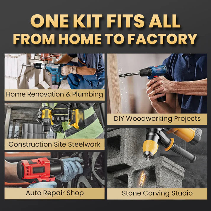 🔥Heavy Duty 4 žlijeba set ekscentričnih svrdla