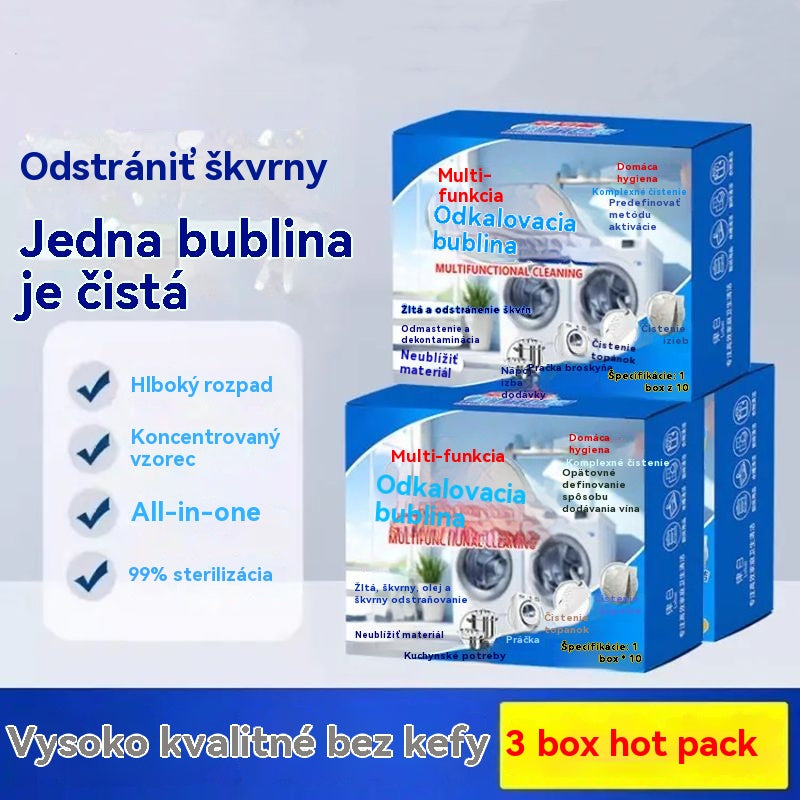 ✨【6 krabíc】🔥Multifunkčné šumivé tablety na čistenie domácnosti