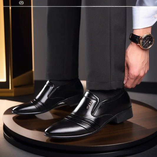 🔥🔥【38-48】⏳ Ανδρικά επαγγελματικά παπούτσια από γνήσιο δέρμα - Αδιάβροχα, μοντέρνα και αντιολισθητικά