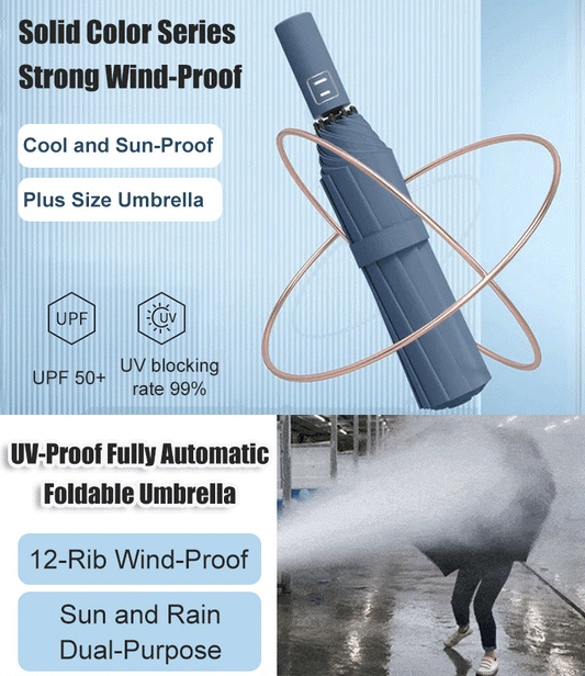 ☔Fabricat în Japonia, nou tip de umbrelă complet automată
