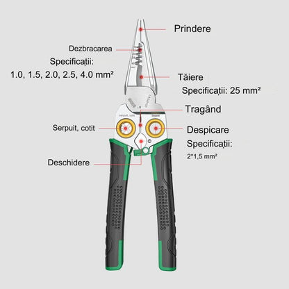 ✨💥Dezizolator de sârmă multifuncțional 7 în 1