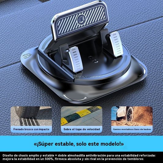 🚗 Seguro e inteligente: ¡El soporte de teléfono para coche 2 en 1 definitivo! 🚗