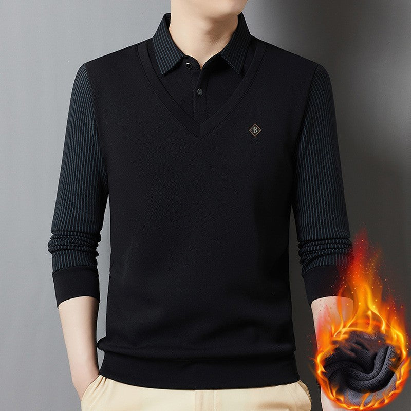 🔥(M-4XL) Top térmico todo en uno de dos piezas de cachemir premium para hombre