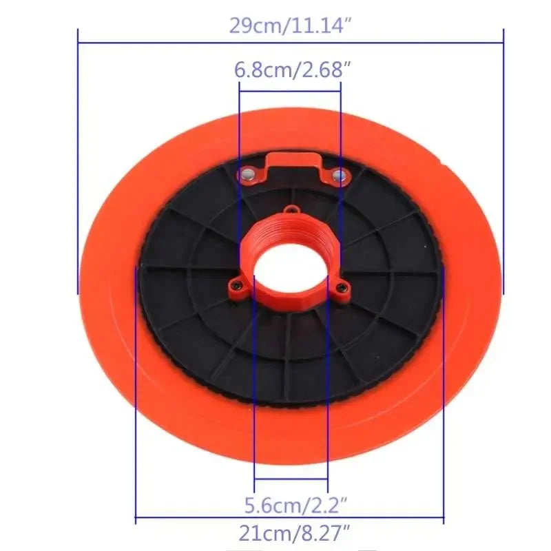 🔥🔥Ventuză pneumatică specială pentru unt pentru pistol de unsoare, capac de aspirație, placă de presiune a găleții de unt