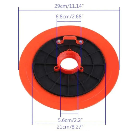 🔥🔥Ventuză pneumatică specială pentru unt pentru pistol de unsoare, capac de aspirație, placă de presiune a găleții de unt