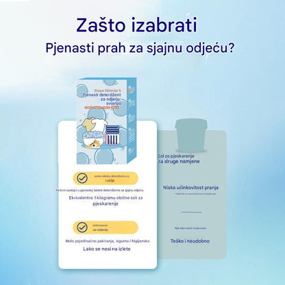 🎁【30 kom】Univerzalno sredstvo za čišćenje odjeće, kuhinje i perilice rublja