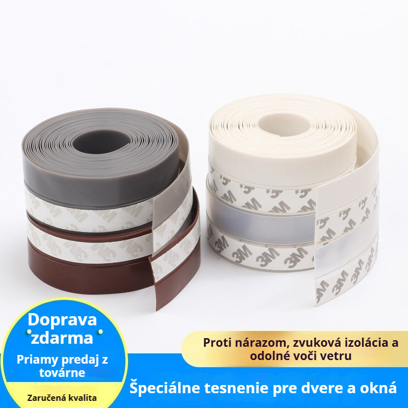 【Promocija: Kupite 1, dobite 1 gratis】🚪 Tesnilni trak iz PVC-ja za dno vrat - odporen proti vetru in prahu