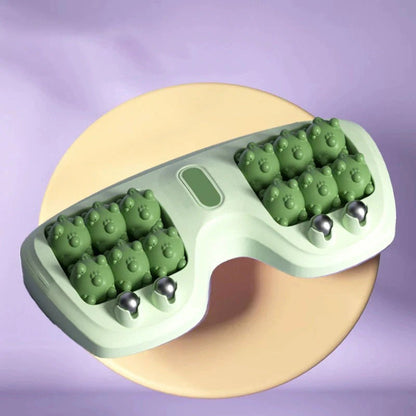 🔥Nový produkt💜Prenosný masážny prístroj na nohy s dvoma valčekmi