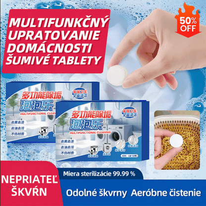 ✨【6 krabíc】🔥Multifunkčné šumivé tablety na čistenie domácnosti