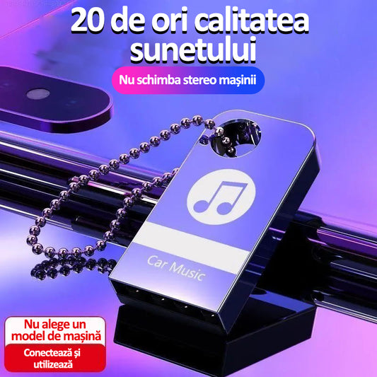 🔥【Music U Disk】Vine cu 8000 de melodii, 600 MV-uri, efecte sonore 6D