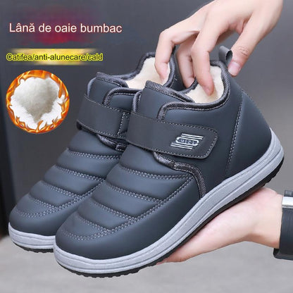 【39-44】🔥👟Nové zimní zateplené pánské zimní boty z ovčí vlny, voděodolné pro rok 2025