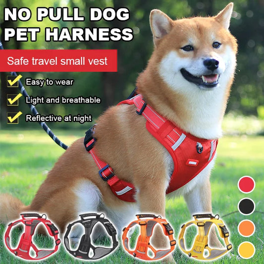 🐶【Cumpărați 1 și primiți 1 gratuit】【5–30 kg】Hamul pentru animale de companie anti-tragere