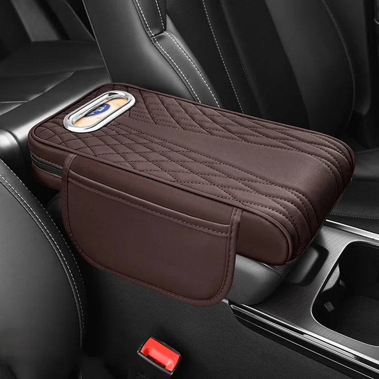 👏 Cutie cotieră auto multifuncțională trei într-unul din piele 1