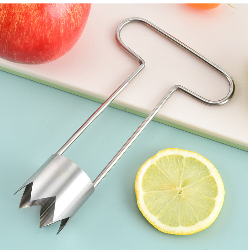 ✨【Kúpte jeden, druhý dostanete zadarmo】✨Multifunkčný odstraňovač jadier z ovocia a zeleniny, potravinársky materiál na odstraňovanie jadier z horkej tekvice a jabĺk, kuchynský spotrebič.