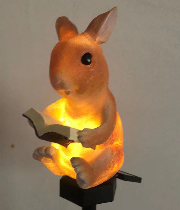 🦉 Dekorativna solarna lampa u obliku sove – toplo svjetlo za vaš vrt