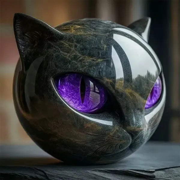 🔥🐈⬛Figurine de lux cu pisici negre – Decorațiuni elegante pentru casă și cadouri artistice