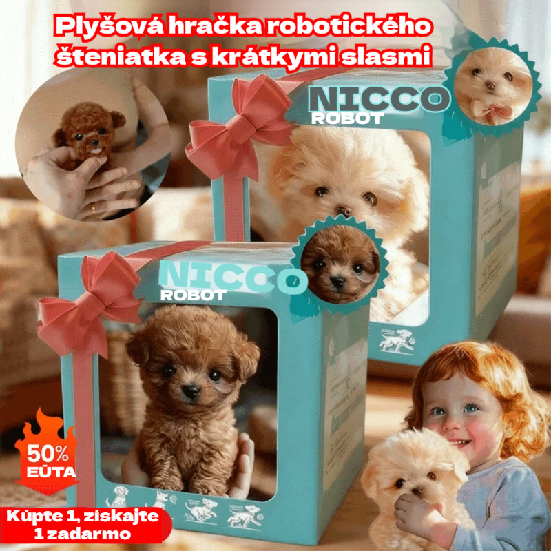 🐶Zľava - 🔥Plyšová bábika Puppy My Robot