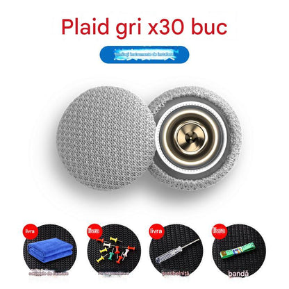 【30 bucăți】🔥Pânza de pe acoperișul mașinii cade, reparați catarama de fixare a cuielor Modificare și recondiționare interior a mașinii chins fără demontare (kit de instrumente de instalare + șurubelniță + prosop inclus)