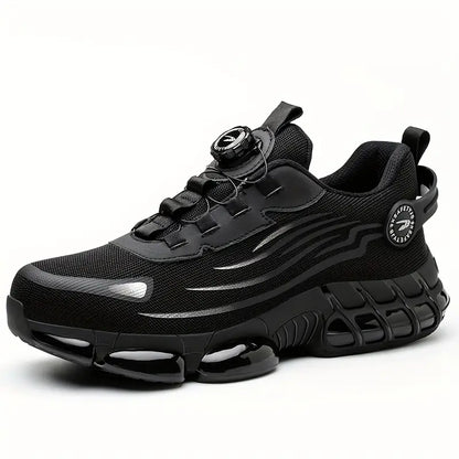 🥾🔥Knauf εργαστικές μπότες, κατάλληλες για καθημερινή χρήση, ανθεκτικές σε κρούση και διάτρηση, με ατσάλινη μύτη, άνετα προστατευτικά παπούτσια, αντιολισθητικά.