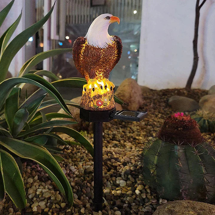 🦉 Dekorativna solarna lampa u obliku sove – toplo svjetlo za vaš vrt
