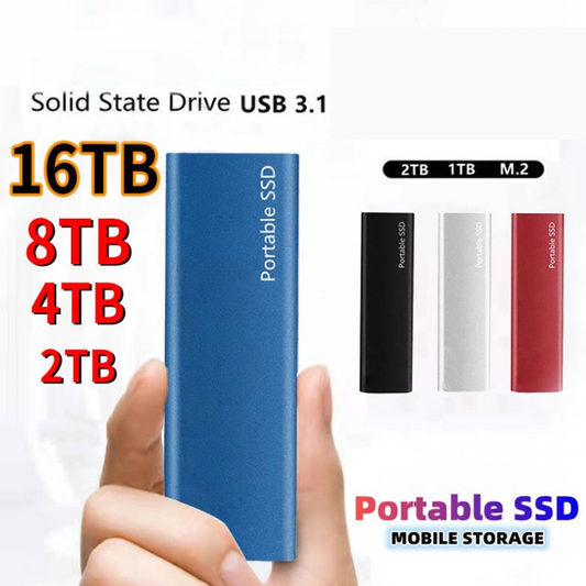 【2TB、4TB、8TB、12TB、16TB】 Unitatea de stocare SSD de mare viteză pentru citire și scriere（Fără cablu de date）