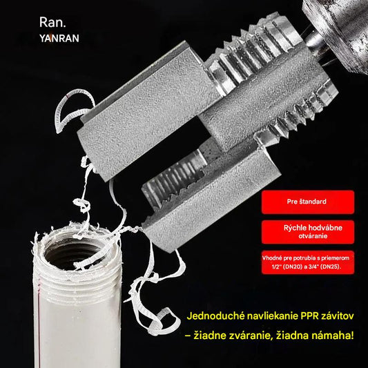 🔩 Jednoduché navliekanie PPR – bezproblémové, bez námahy! 【2-dielna súprava – pre 1/2" (DN20) a 3/4" (DN25) rúry】