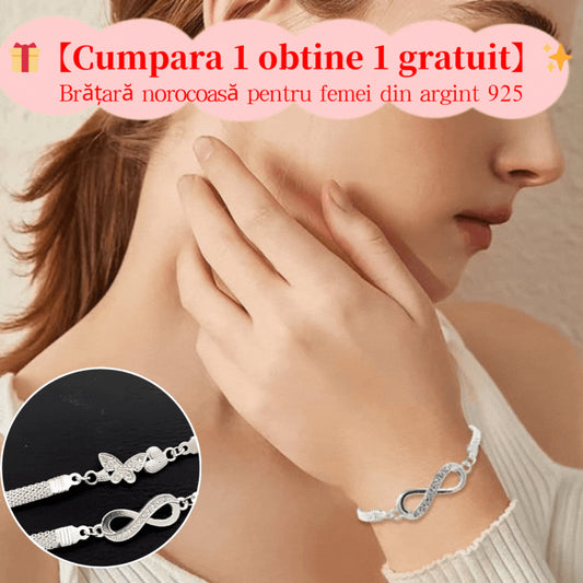 【🎁Cumpara 1 obtine 1 gratuit】✨Brățară norocoasă din argint 925