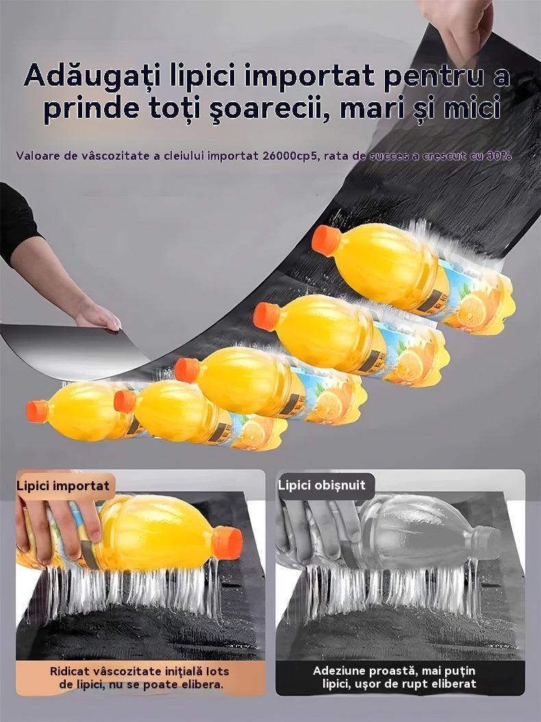💥💥【5buc】Capcană puternică pentru șoareci, placă adezivă pentru șoareci【120c*27c8】