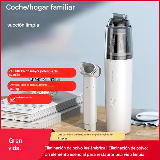 🔥Aspiradora portátil inalámbrica multifuncional para coche, de alta potencia y doble uso💨