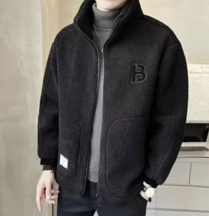 ⛄【L-6XL】Зимно поларено яке, памучно палто, дебело памучно палто от агнешка кожа, топло палто