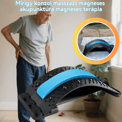 Ágyéki masszázsnyújtó mágneses akupunktúrával mágneses terápiához