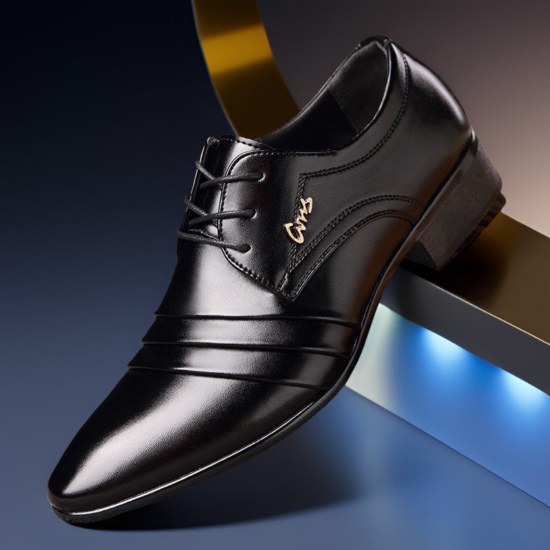 🔥🔥【38-48】⏳ Ανδρικά επαγγελματικά παπούτσια από γνήσιο δέρμα - Αδιάβροχα, μοντέρνα και αντιολισθητικά