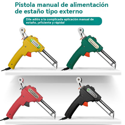 🔥🔩Pistola de soldar eléctrica manual, set de soldadura automático