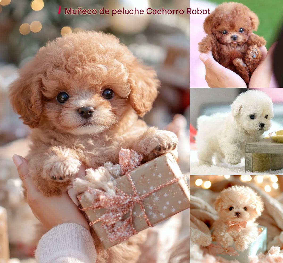 🐶Descuento - 🔥Muñeco de peluche Puppy My Robot -- Puede ladrar, caminar y mover la cola.
