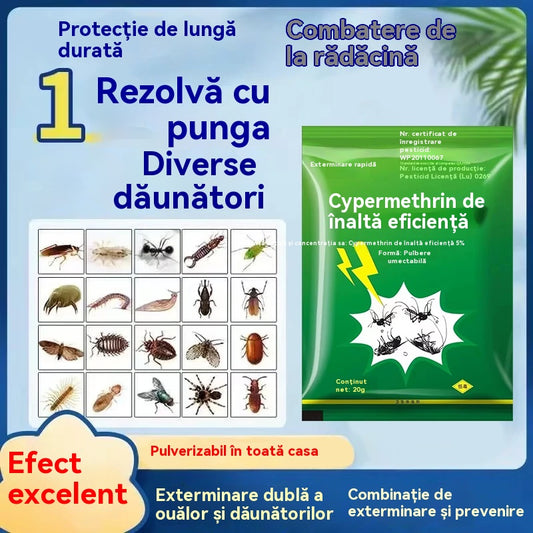 🦟【20pliculețe】❤️Special conceput pentru a ucide țânțarii și muștele din ferme, un pachet ucide puricii/lăcustele/gândacii de bucătărie/muștele/țânțarii! x
