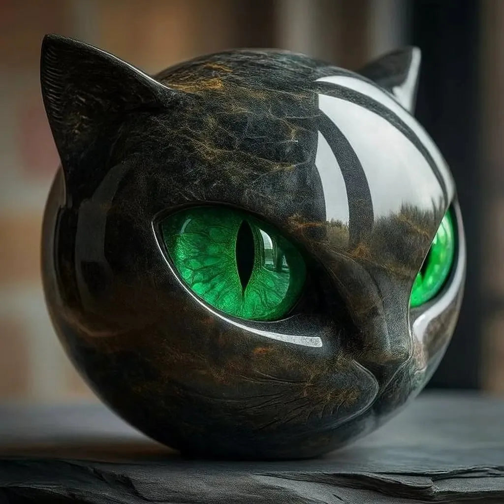 🔥🐈⬛Figurine de lux cu pisici negre – Decorațiuni elegante pentru casă și cadouri artistice